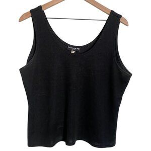 Criscione New York Black Knit Tank Top L